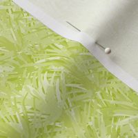 393 - Small scale abstract monochrome zesty lime green watercolour reeds, for curtains, duvet covers, table cloths and apparel.