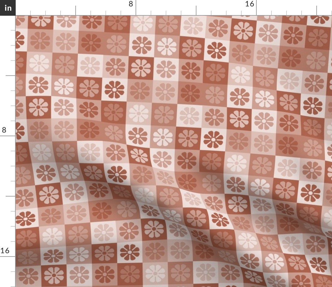 Geometric Pattern: Amapola: Umber