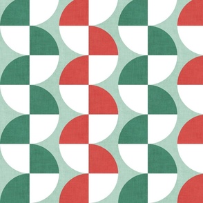 Geometric Abstract - candy cane 