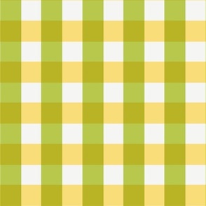 Green and Yellow Checkered Delight