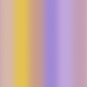 Lavender Ochre Ombré Stripes - Small Scale - Vertical Ombre Lilac Ginger Gradient