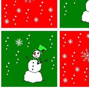 Snowman_cocktail_napkins