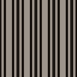 Vintage Black and Gray stripes