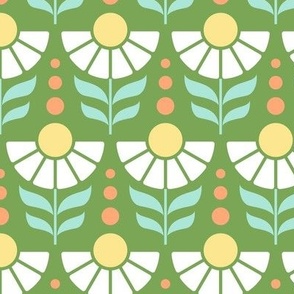 Geometric Coneflower Green