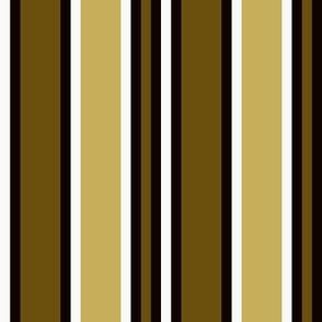 CCFN3 - Earthy Variegated Stripes in Olive Brown and  - 4 inch fabric repeat - 3 inch wallpaper repeat