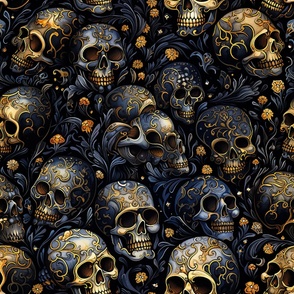 golden skulls T210 L