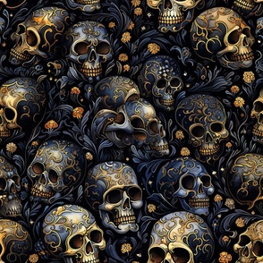 golden skulls T210 M