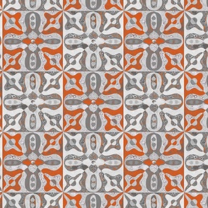 Tile vintage orange	