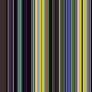 multi coloured stripes - vertical