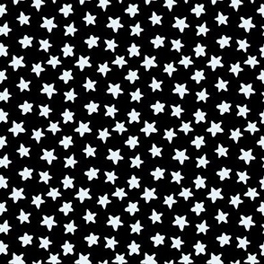Halloween stars in black and white 2 inch