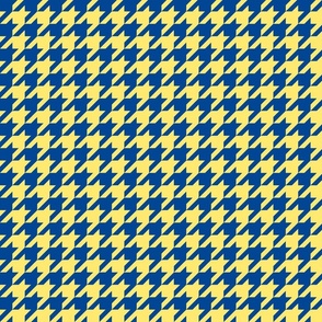 Blue and Yellow Geometric