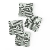 Op Art Ikat - Argyle