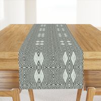 Op Art Ikat - Argyle