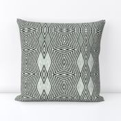 Op Art Ikat - Argyle