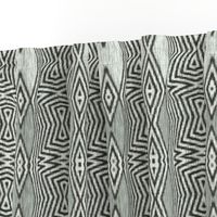 Op Art Ikat - Argyle