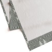 Op Art Ikat - Argyle