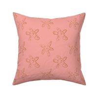 Starfish Pattern - Rose Gold