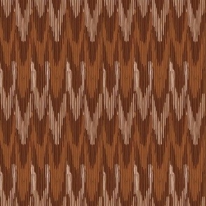 Ikat //Textured pattern//textured chevron//Earthtone//mini scale