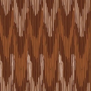 Ikat  Textured pattern//textured chevron// Earthtone//Small scale