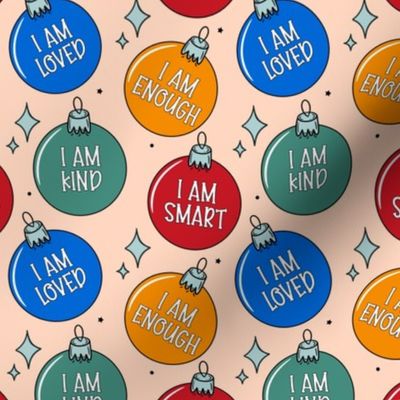 Affirmation Christmas Ornaments