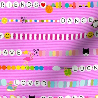 Friendship Bracelets - Pink