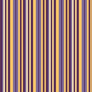 Stripes | Purple & Gold (School Spirit Collection)