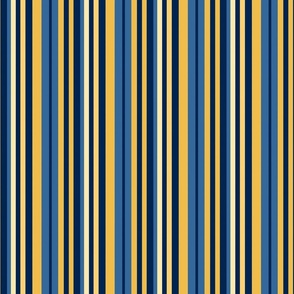 Stripes | Blue & Gold (School Spirit Collection)