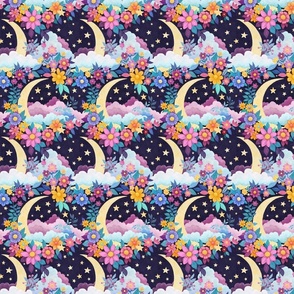 Dreamy Moon Floral - small