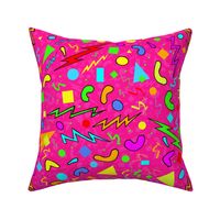 Shapes and Squiggles Explosion (Hot Pink)