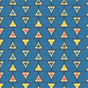 70s Vintage Sportswear  triangles0250