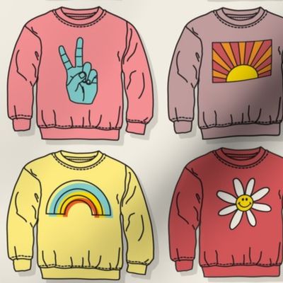 hippie sweatshirts