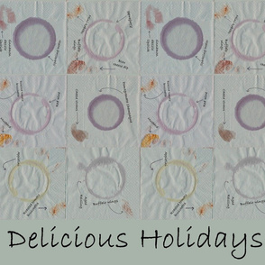 Delicious Holidays Cocktail Napkins