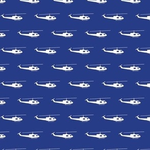 Huey Helicopters - Air Force Blue Medium