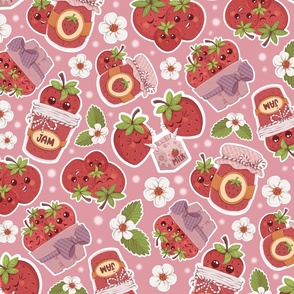 Summer Strawberries -Large