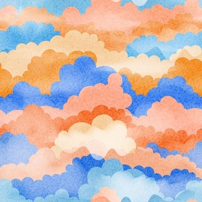 Small Scale Sunset Clouds