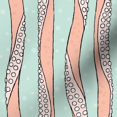 tentacle stripe aqua