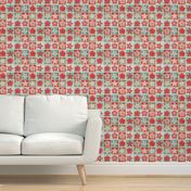 Starflakes - Poinsettia-Ice-Linen