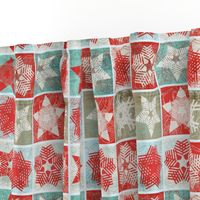 Starflakes - Poinsettia-Ice-Linen