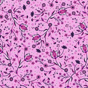CATERINA FLORAL - pink