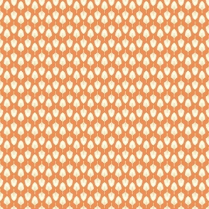 Birch - Beige On Orange (Medium)