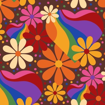 70s Fabric, Wallpaper and Home Decor | Spoonflower