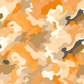 Orange & Yellow Camouflage