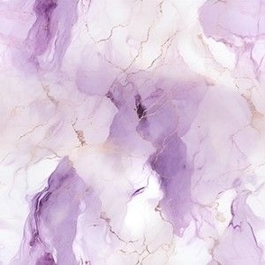 Light Purple & White Marble