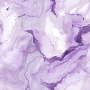 Purple & White Marble