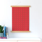 raspberry red mini lattice