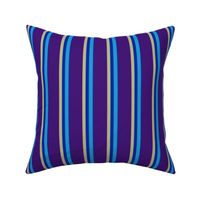blue, purple and gray stripes