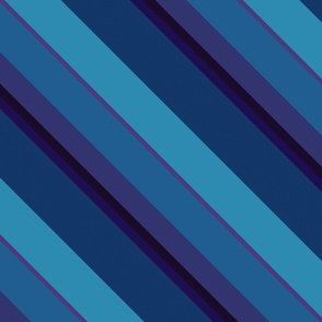 Blue and purple diagonal stripes