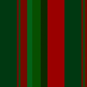 green and red stripes