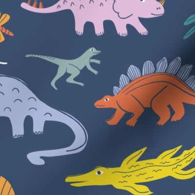 Dinosaurs (Blue)