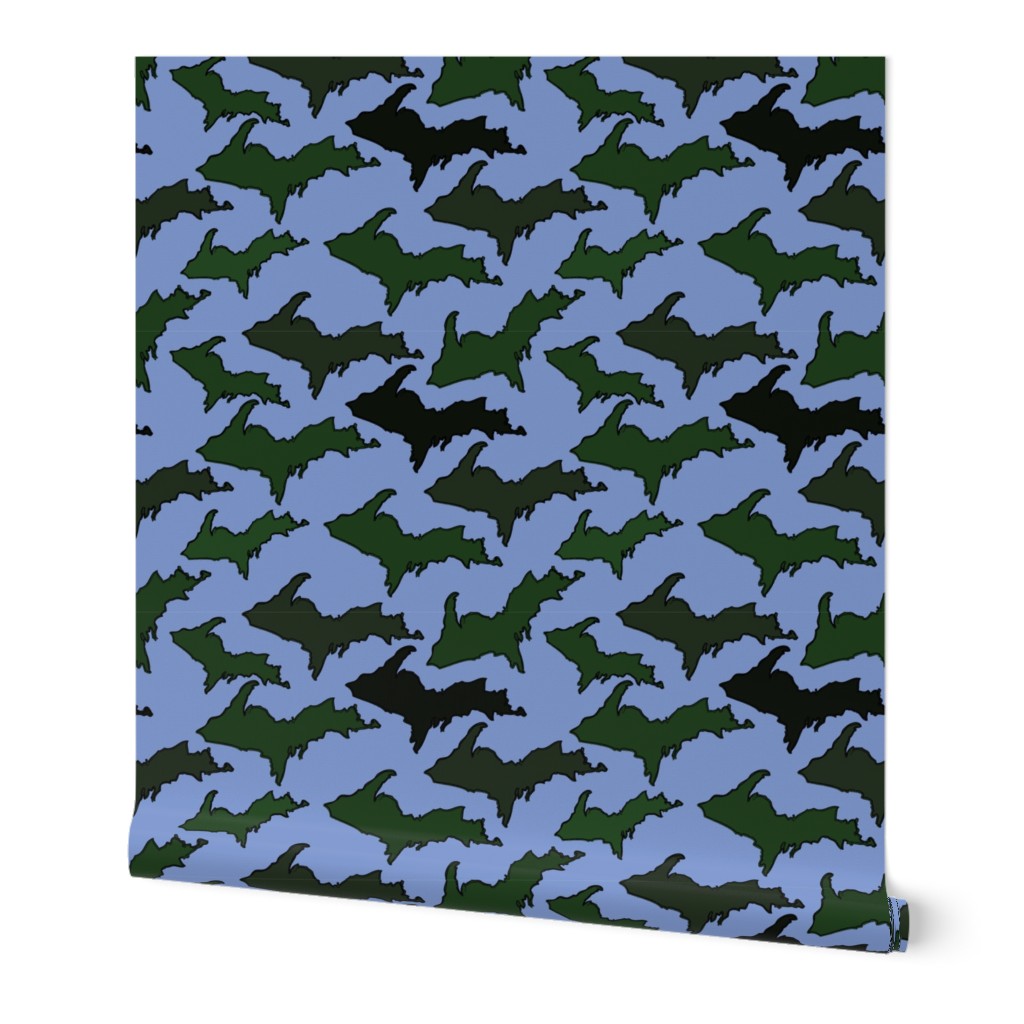 Blue U.P. Camo